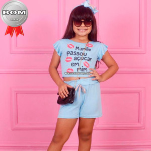 Moda blogueirinha best sale infantil atacado